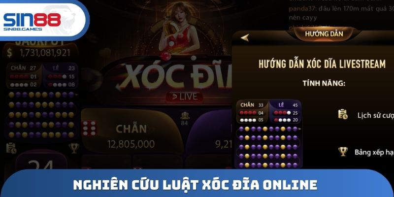 Nghiên cứu luật xóc đĩa Online