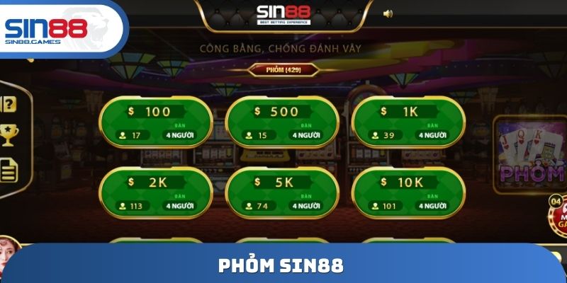 Phỏm SIN88